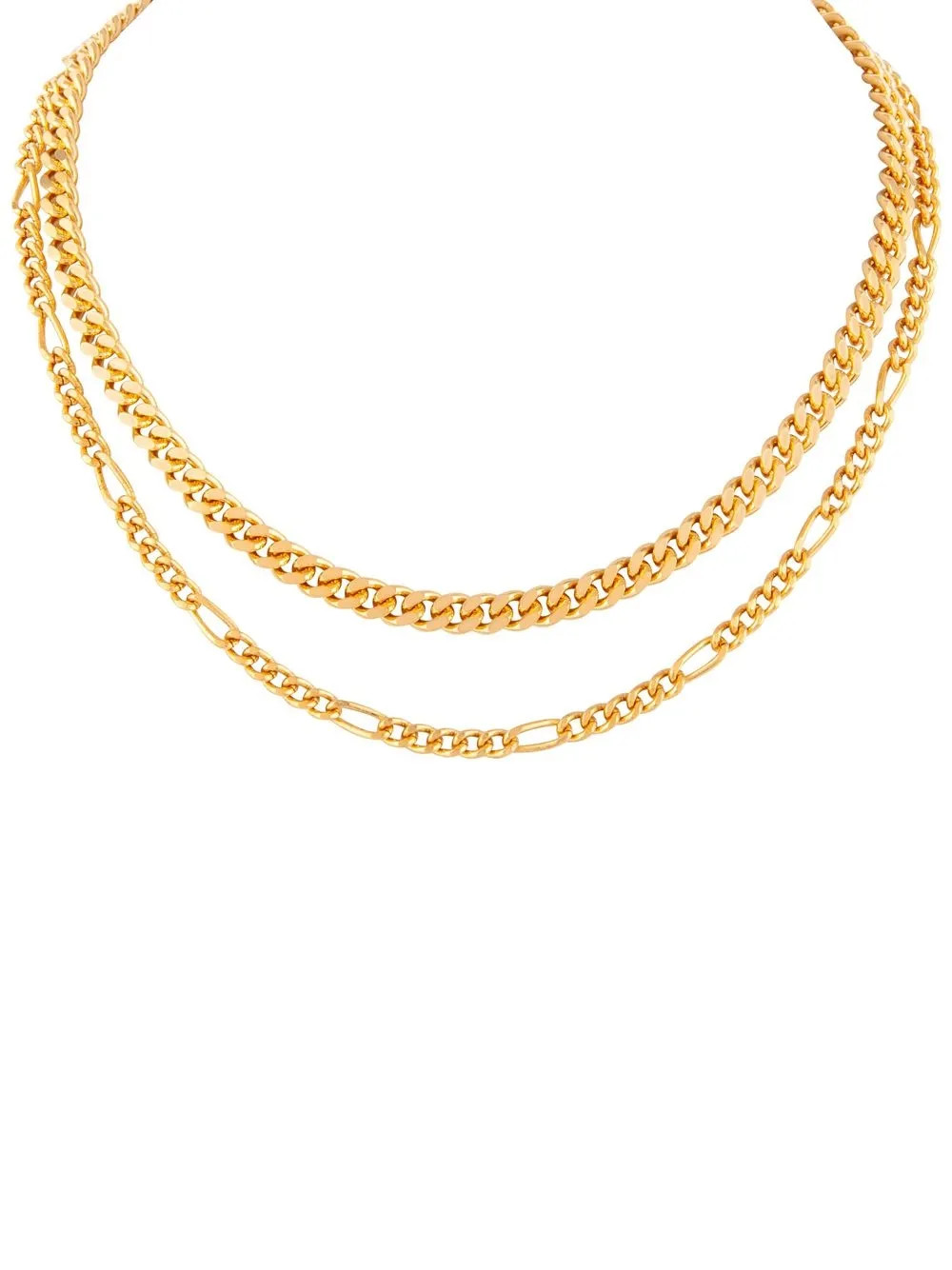 Susan Caplan Vintage 1980s two-piece chain-link Necklace Set - Farfetch | Farfetch Global