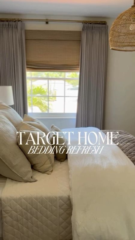‼️TARGET BEDDING: Target bedding essentials to layer your bed like a pro! 

Target Circle week is here! 
Or check out the link in my bio to see my Target Storefront #targethome #targetpartner

As shown in reel:
Luxe Diamond Stitch Velvet quilt in FULL/QUEEN Color: Light Brown and Ivory.
Heavyweight Linen Blend Duvet Cover & Sham Set FULL/QUEEN Color: White

Bedding
Bedroom organization
Bedroom decor
Target bedding
Target home decor
Bedroom refresh
Affordable curtains
Organic modern
Home hacks
Home decor tips
Interior design inspiration
Home decor
#bedroomorganization #targethome #targetcircle

#LTKHome #LTKVideo #LTKSummerSales