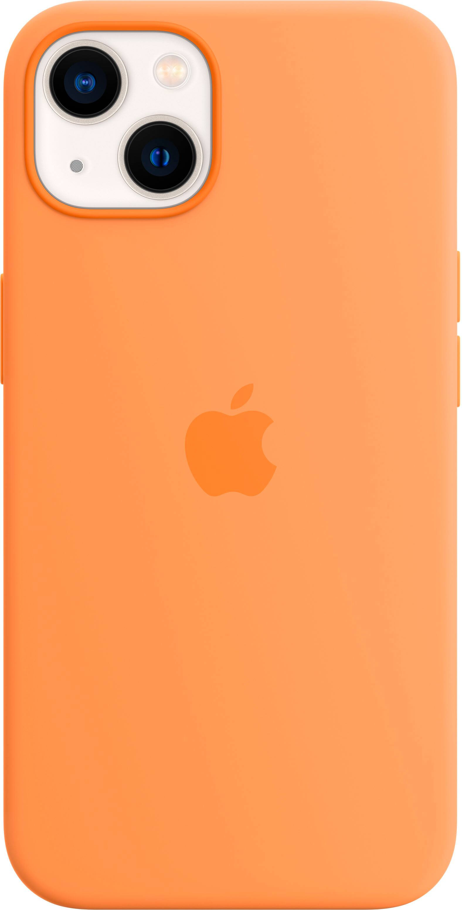 Apple iPhone 13 Silicone Case with MagSafe Marigold MM243ZM/A - Best Buy | Best Buy U.S.
