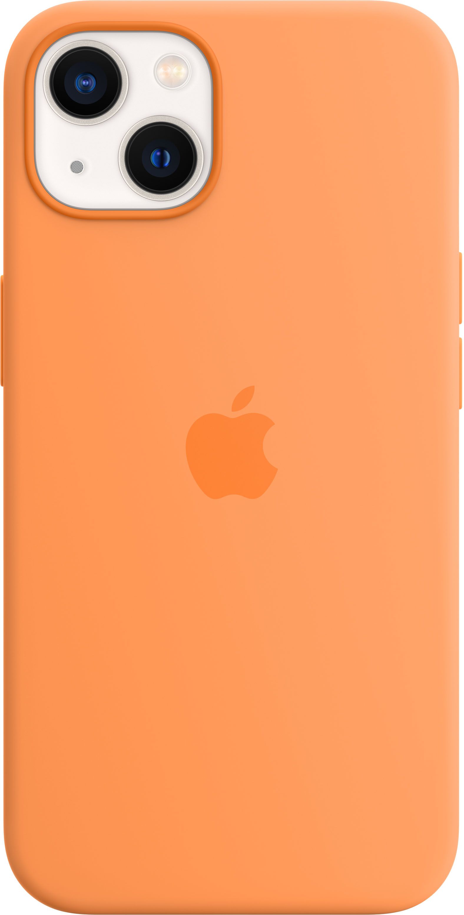 Apple iPhone 13 Silicone Case with MagSafe Marigold MM243ZM/A - Best Buy | Best Buy U.S.