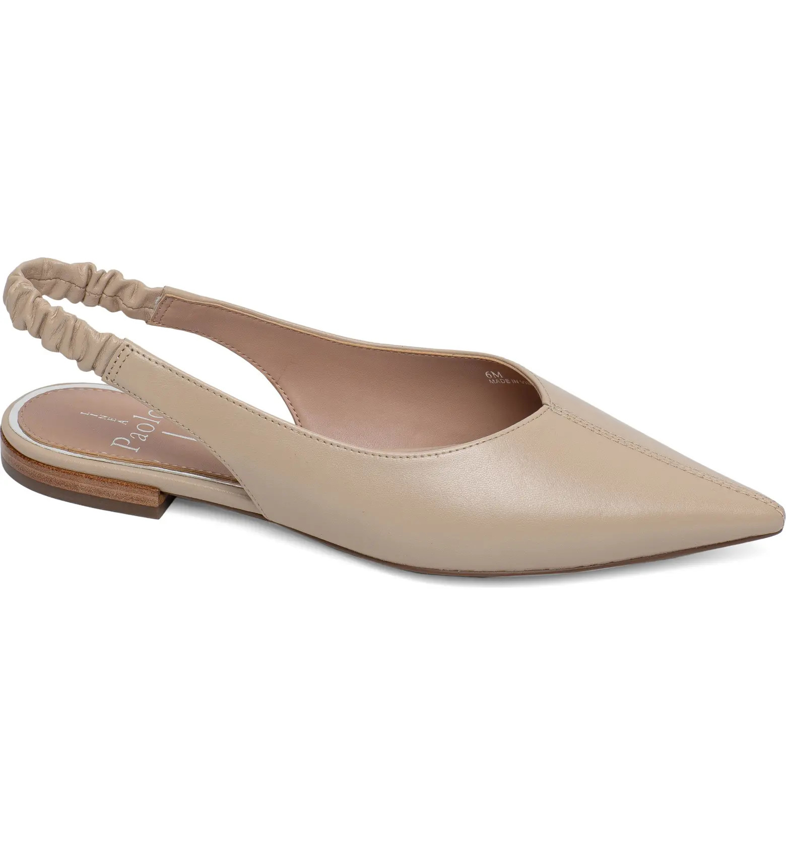 Linea Paolo Diana Slingback Pointed Toe Flat | Nordstrom | Nordstrom
