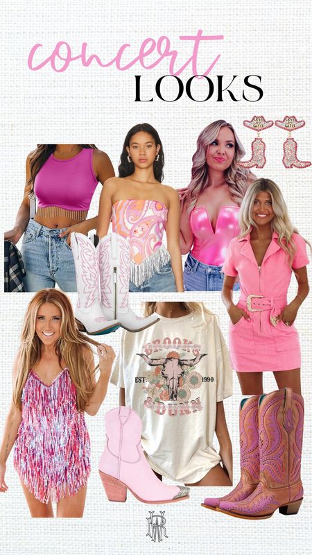 Pink outfits for a country concert or festival! 

#LTKstyletip #LTKFind #LTKSeasonal