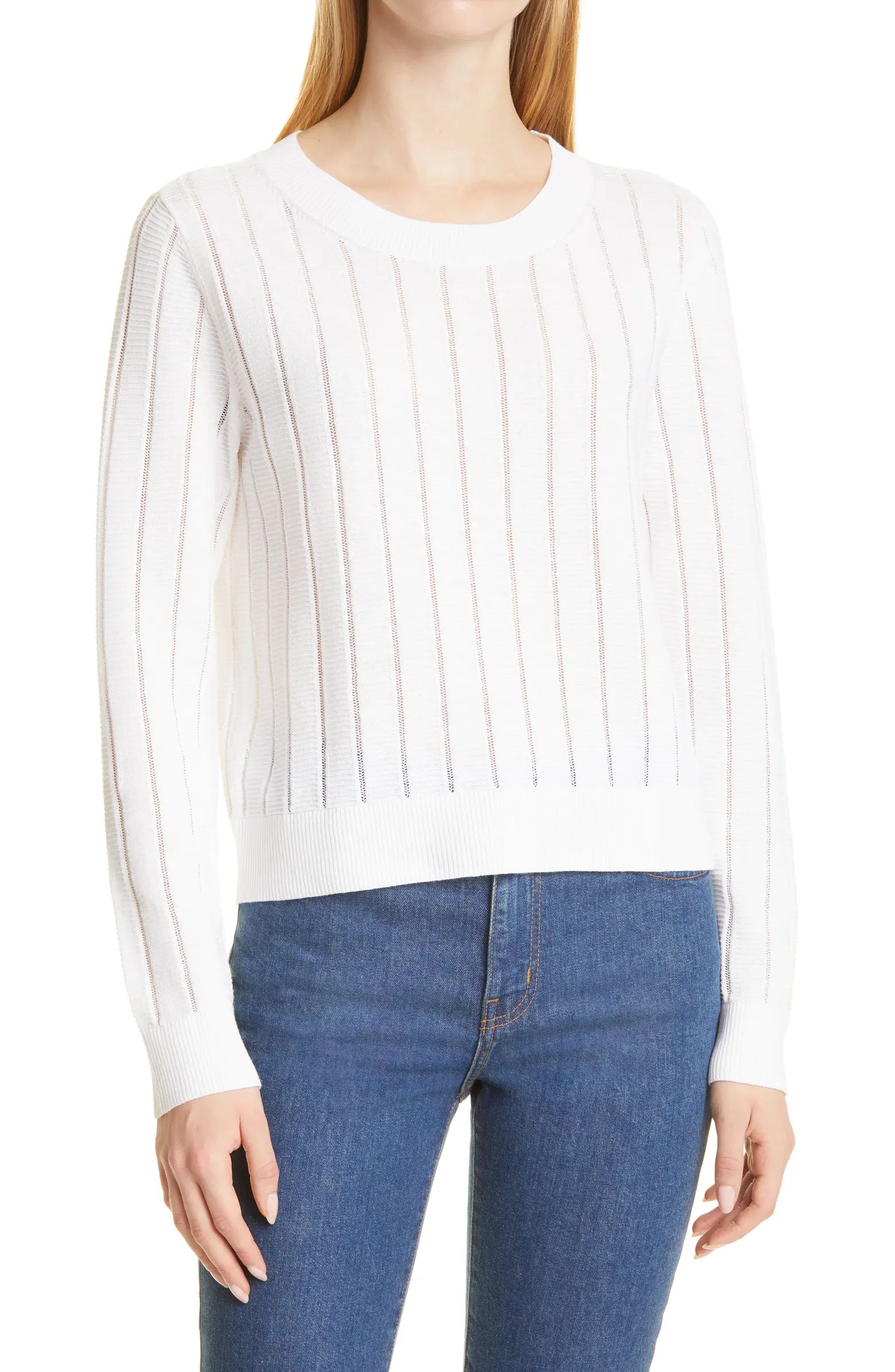 Open Stitch Stripe Sweater | Nordstrom