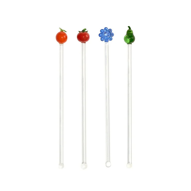 Better Homes & Gardens Glass Stir Sticks, 4 Pieces | Walmart (US)