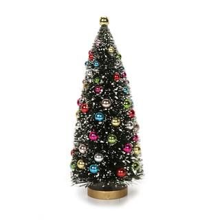 Miniature Green Bottle Brush Sisal Christmas Tree With Ornaments, 8.5"" By Darice | 4 Pack | Michael | Michaels Stores