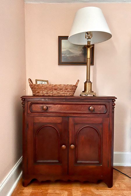 How cute is this $60 Facebook cabinet?! I love it so much I want to find another similar one for the other side of the bed. But this drawer was so hard to use, and the wood inside caught on everything. Found these simple products that I will keep in my furniture restoring toolkit forever now. In fact this reminds me I need to use that low friction tape on Lucy’s dresser now. Game changer!
I linked the glide tape and wood look drawer liner!

#LTKhome