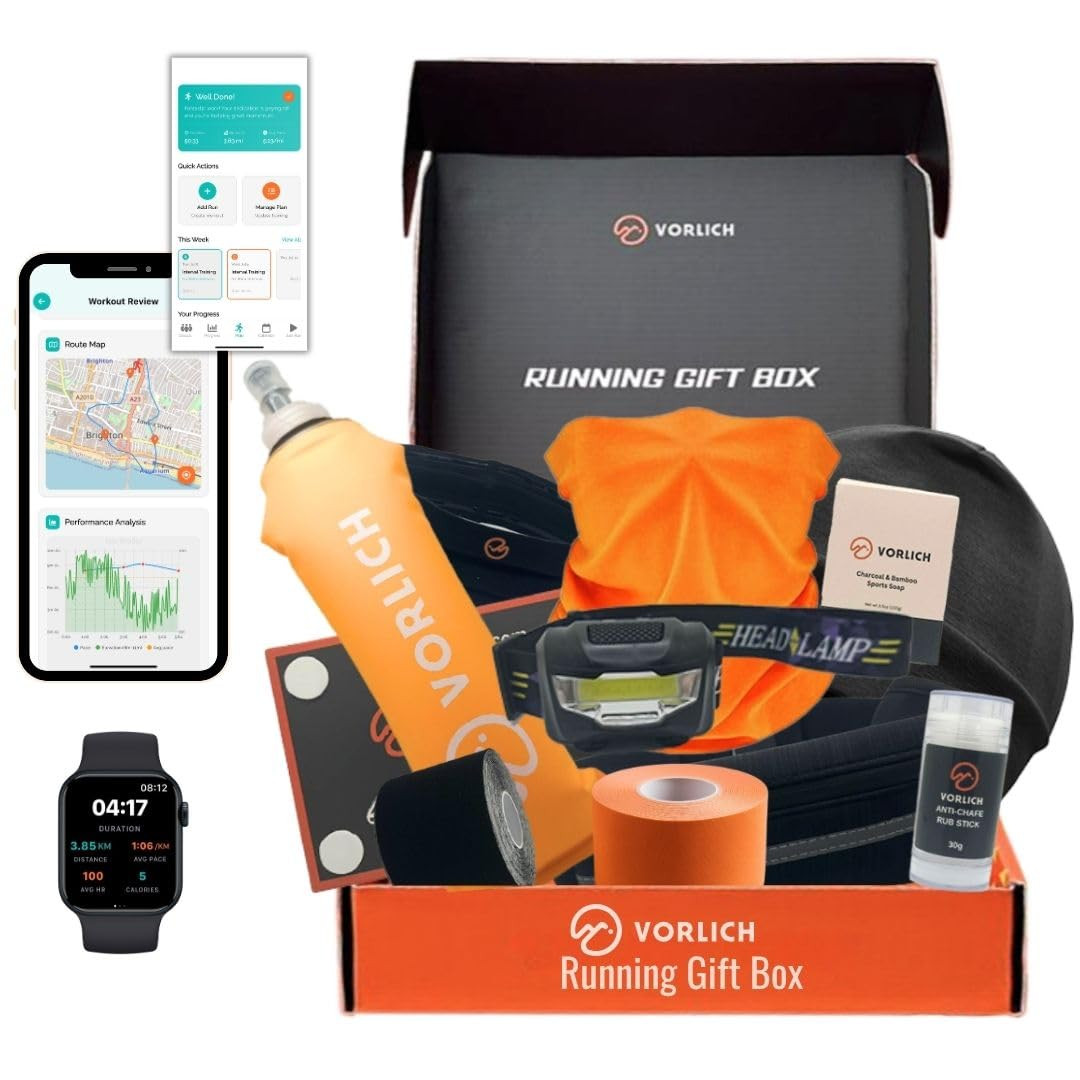 Vorlich® Running Gift Box, 13 Essential Items for Runners, Includes Run App, 8-Week Run Plan, Ru... | Amazon (US)
