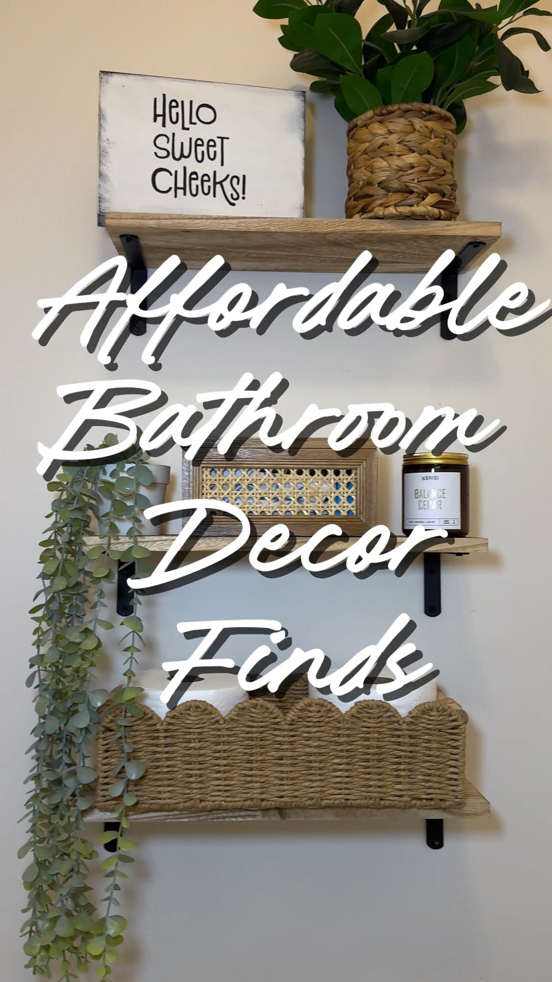 Affordable Bathroom Finds to Elevate your Toilet Room! Bathrooms deserve decor too and you can do it on a budget! 

#LTKHome #LTKFindsUnder50
