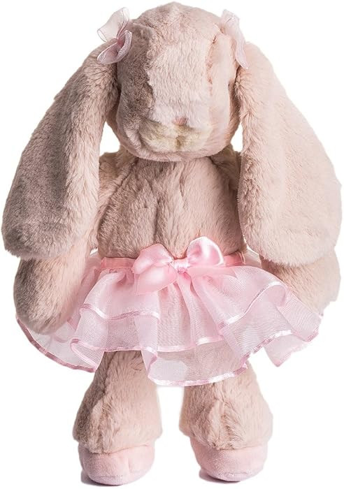 DILLY DUDU Ballerina/Ballet Bunny Plush Toy Stuffed Animal Rabbit Doll 10-inch(Pink) | Amazon (US)