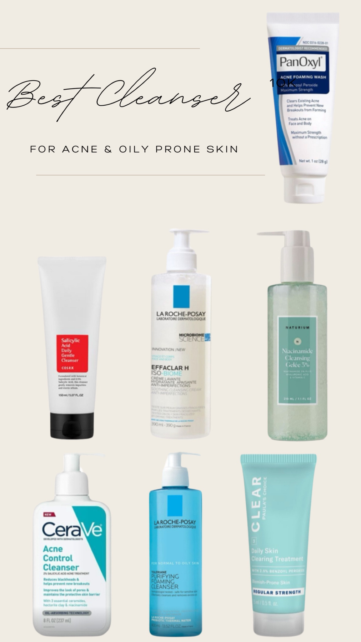 My Favorite Cleansers for my Acne/Oily prone skin! Give them a try! 

#LTKBeauty #LTKFindsUnder50