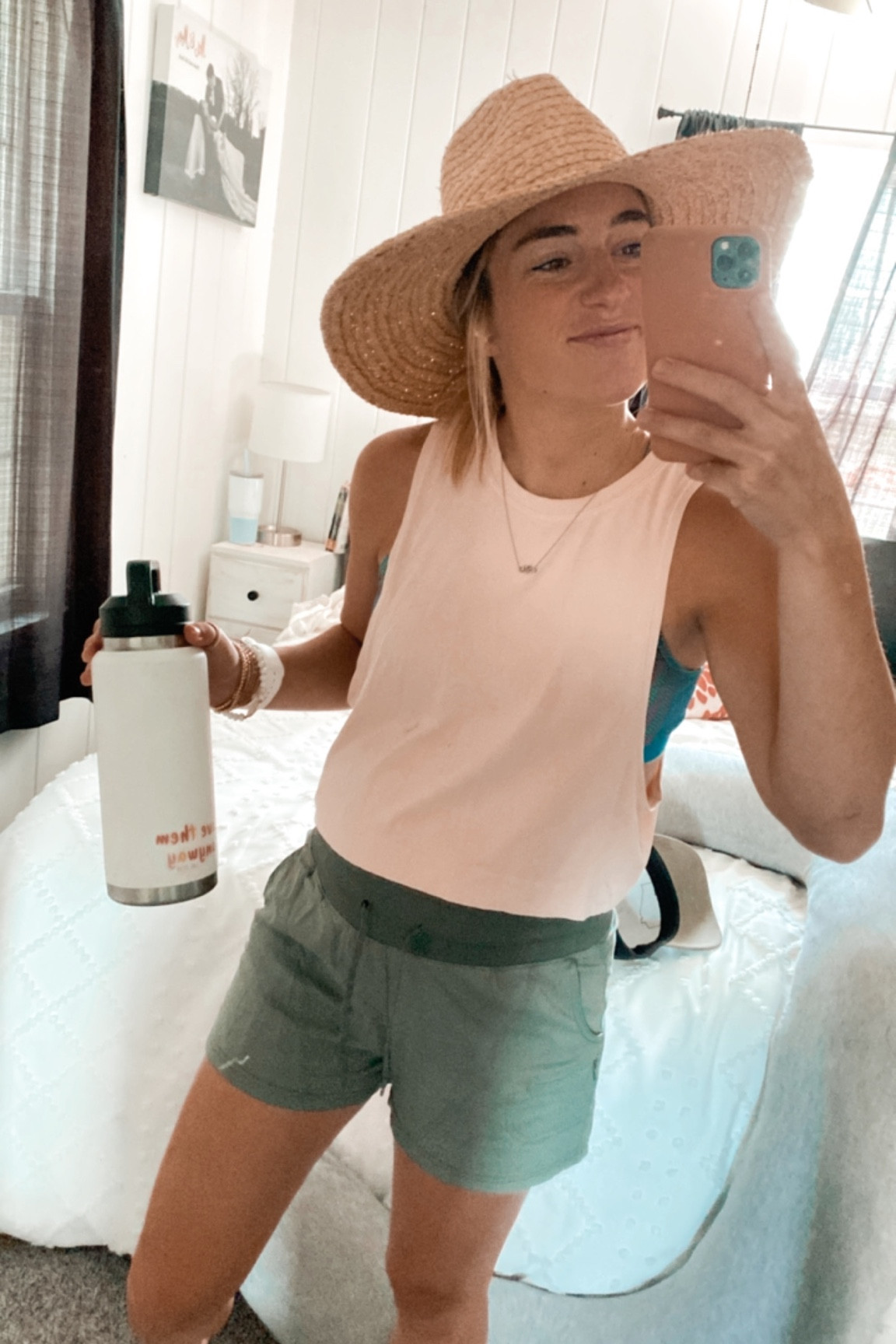 Yard work outfit 
Straw hat
Sun hat 
Women’s sun hat 
Shorts and tee 
Bump friendly 

#LTKstyletip #LTKbump