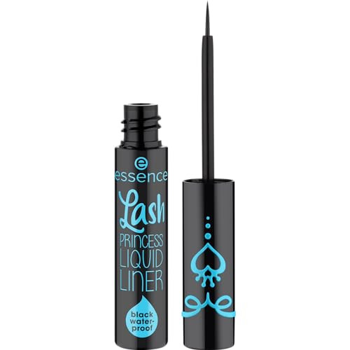 essence | Lash Princess Liquid Liner Waterproof Black | Smudge Proof, Matte Eyeliner with Ultra-F... | Amazon (US)
