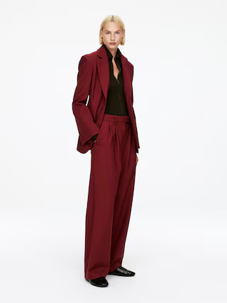 Pleated Wool Trousers | Arket EU