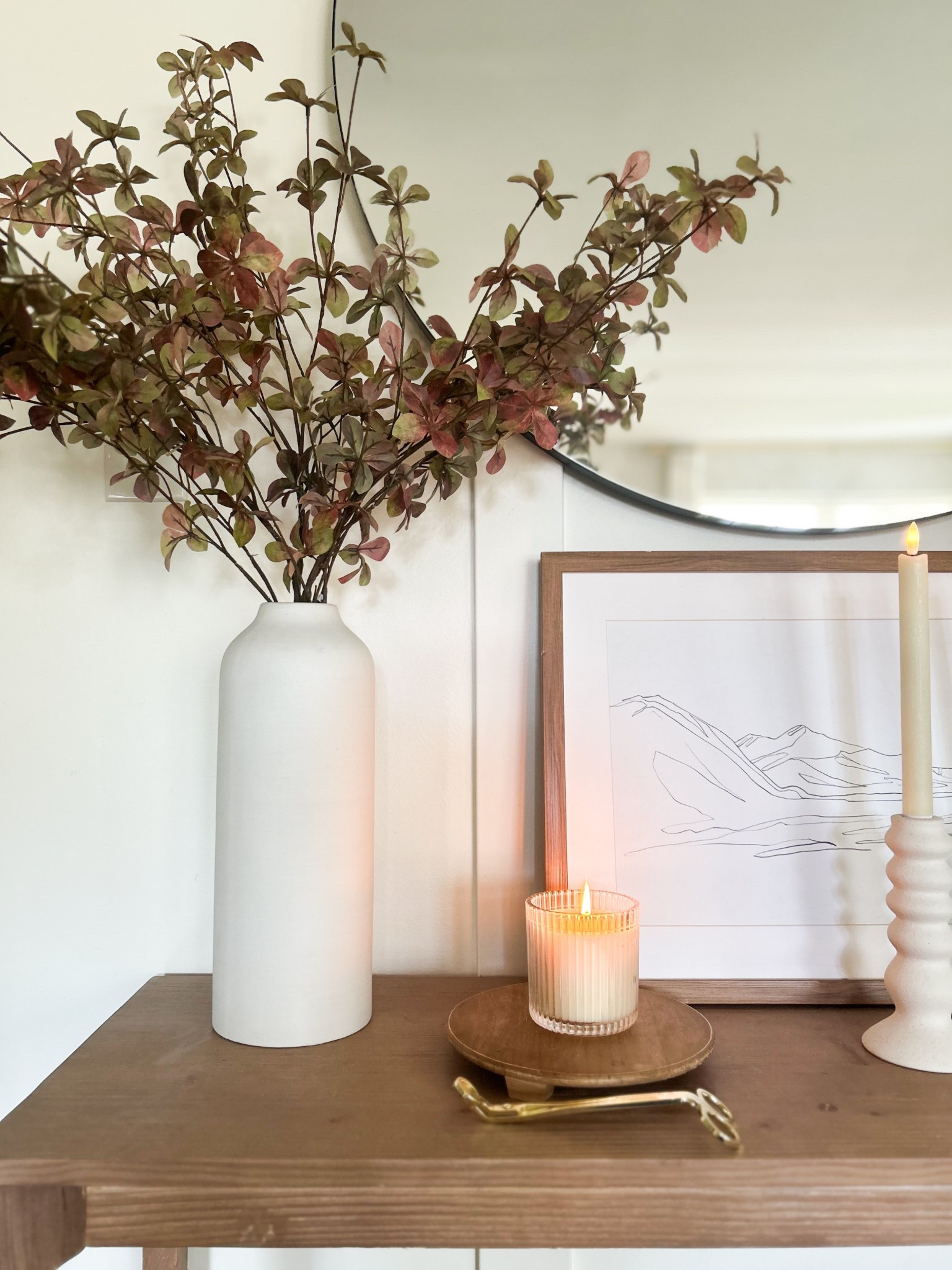 A look back at last year’s fall entryway styling. These stems are great for transitioning into fall! Linked a very similar option here. 🍂🤎 

Fall stems, entryway, console table 

#LTKSeasonal #LTKStyleTip #LTKHome