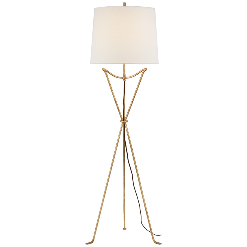 Neith Large Tripod Floor Lamp | Visual Comfort