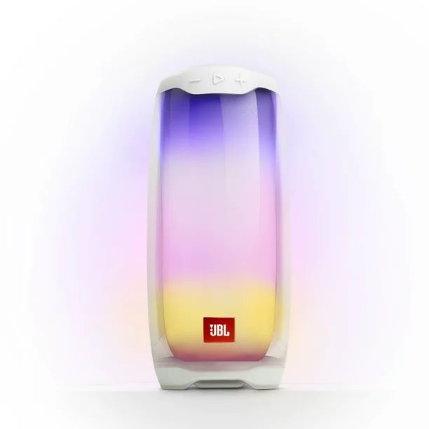 JBL Pulse 4 Waterproof Portable Speaker with Light Show and Sound - White | Walmart (US)