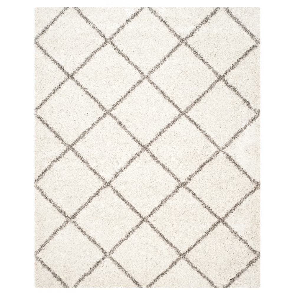 Hudson Shag Rug - Ivory/Gray - (9'X12') - Safavieh | Target
