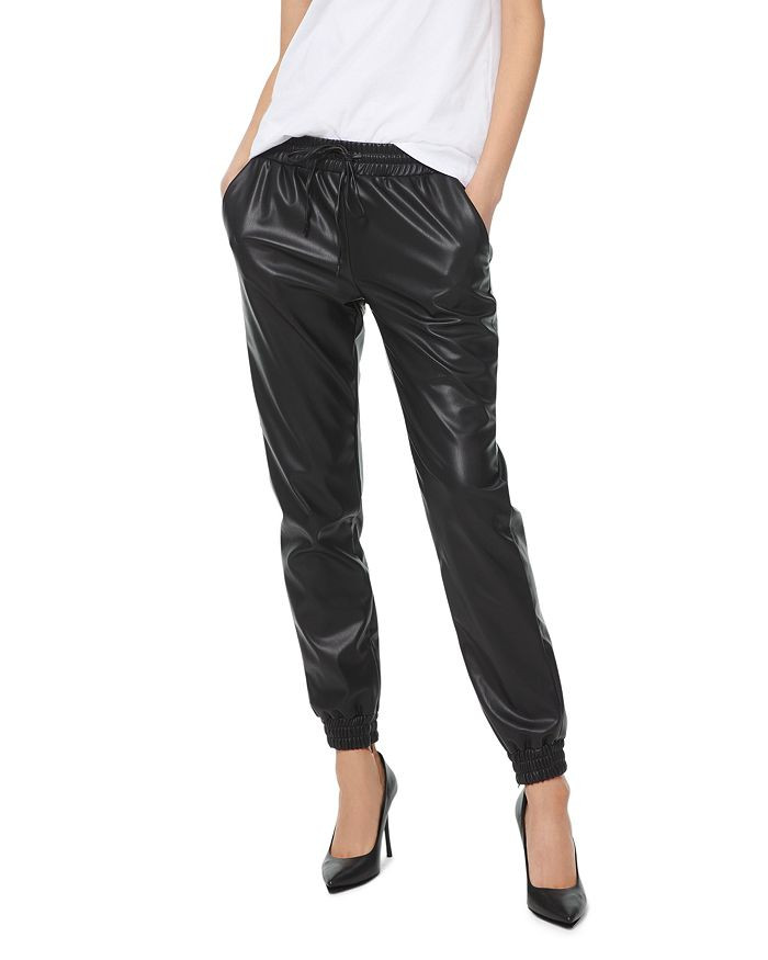 MICHAEL Michael Kors
            
    
                
                    Faux-Leather Jogger P... | Bloomingdale's (US)