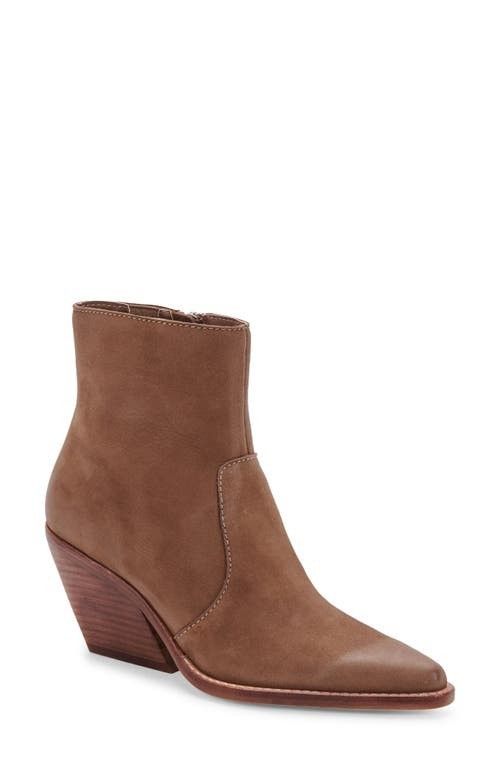 Dolce Vita Volli Pointed Toe Bootie in Brown Suede at Nordstrom, Size 9 | Nordstrom