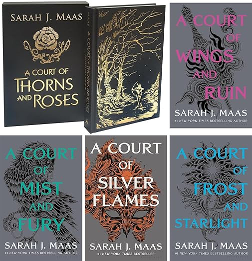A Court of Thorns and Roses 1-5 Series. A Court of Thorns and Roses, Mist and Fury, Wings and Rui... | Amazon (US)