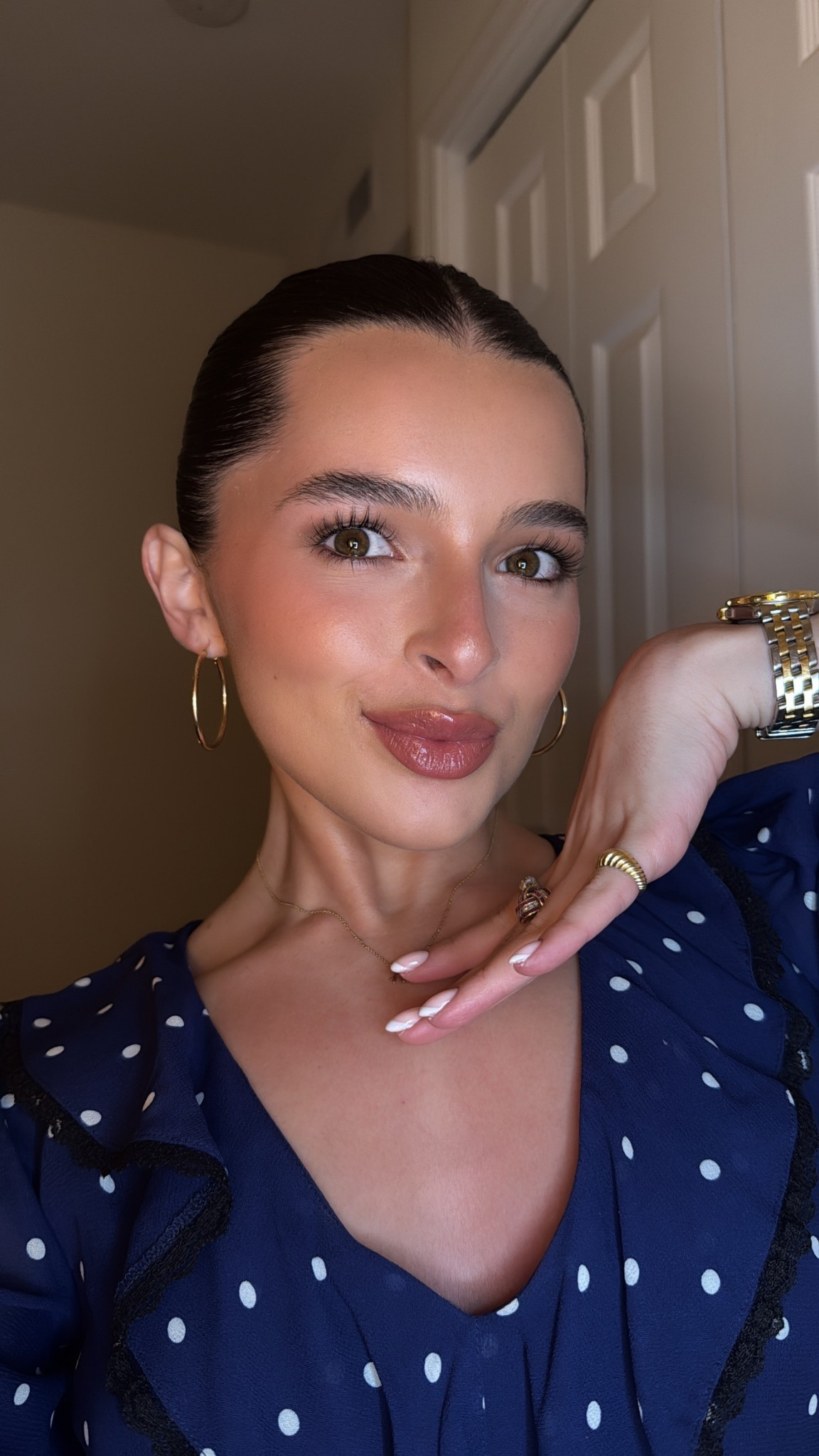 Updated full glam look💙