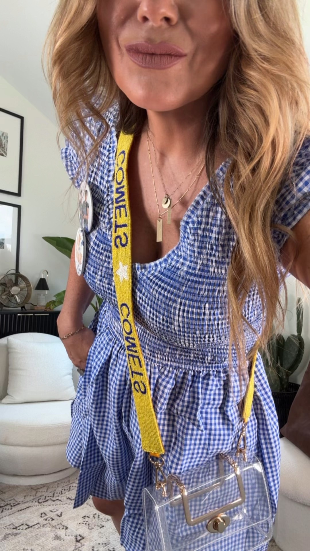 Game day outfit ideas for the moms!! 
Enjoy the bloopers that I didn’t edit out 🤣🤣 I like to look cute but still comfortable!! Wearing size small in romper. It runs big. Comes in so many other colors too  

#LTKFindsUnder50 #LTKOver40 #LTKSeasonal