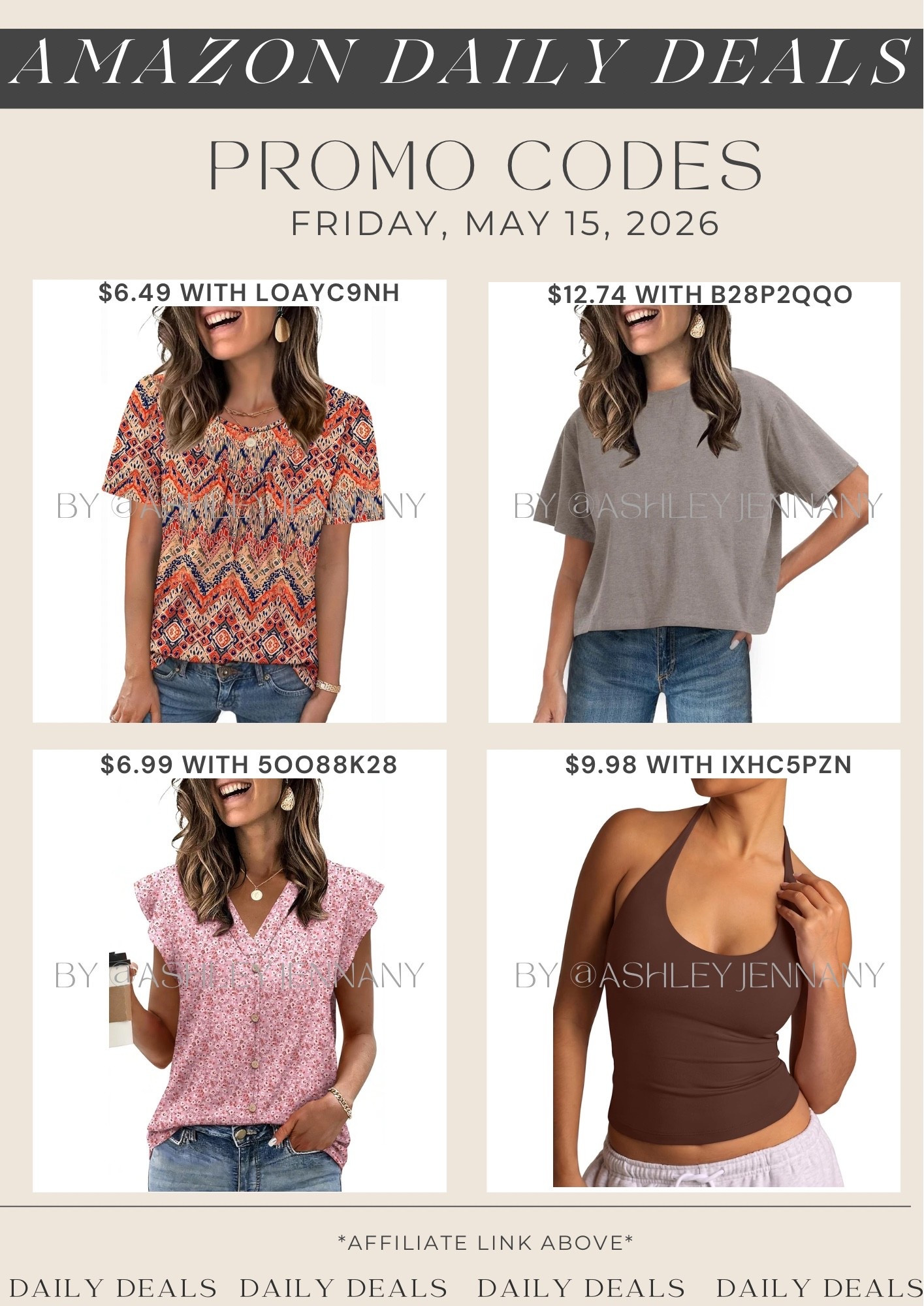 Amazon deals

#LTKSaleAlert #LTKMidsize #LTKootd