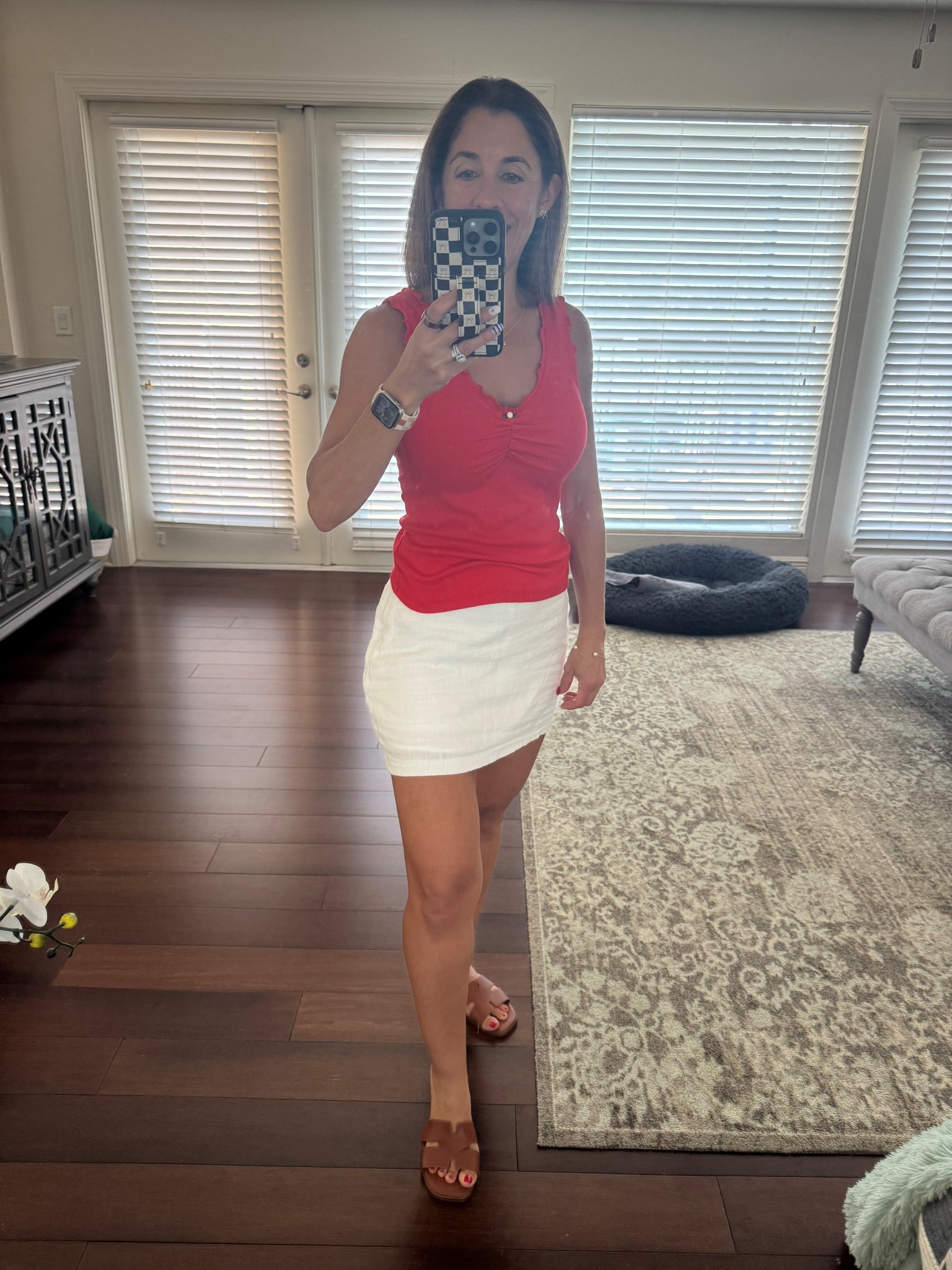 Summer staples you’ll reach for on repeat☀️
This red ribbed tank (Old Navy!) is such a flattering pop of color, and this linen skort from Abercrombie is on sale right now—lightweight, comfy, and not see-through 🙌🏼
Linked both on LTK!
🛍 Tap to shop
#LTKSummerStyle #AbercrombieSale #OldNavyFinds #LTKootd #AffordableStyle #MomStyle #SummerOutfitIdeas

