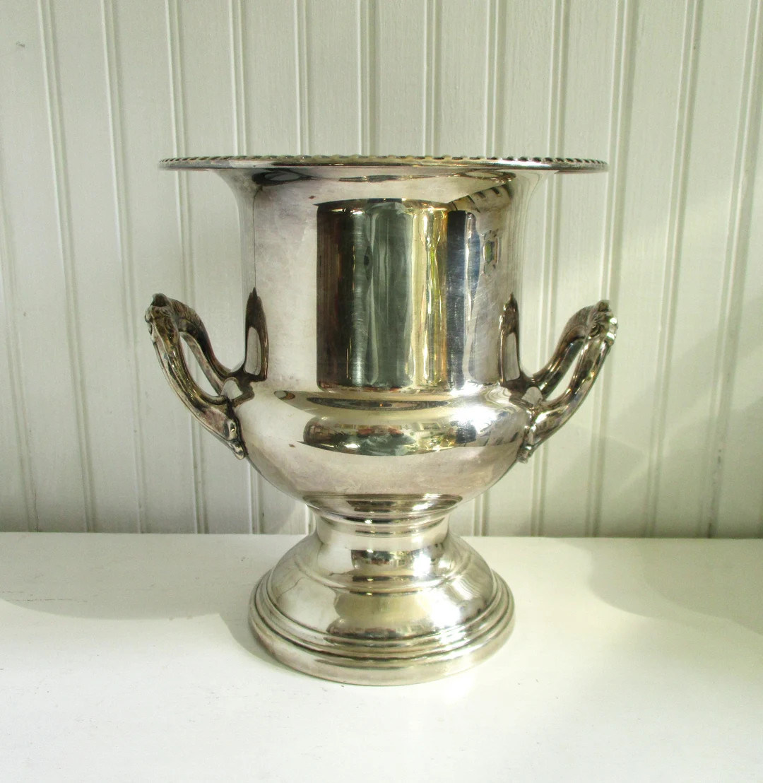 Vintage Leonard Silver Company Regency Style Champagne Bucket - Etsy | Etsy (US)