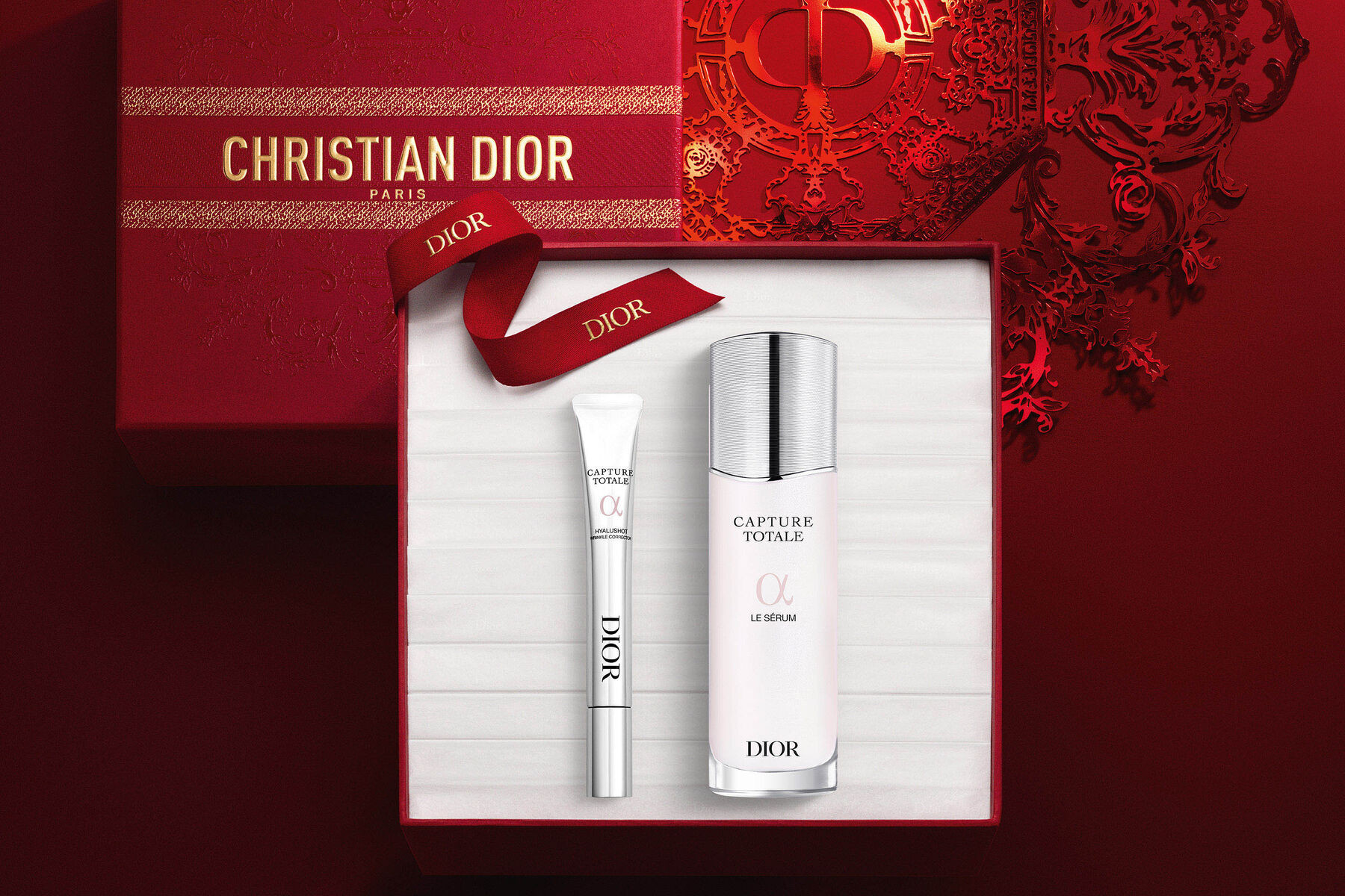 Anti-Aging Skincare Duo - Capture Totale Wrinkle Corrector And Serum | Dior Beauty (US)