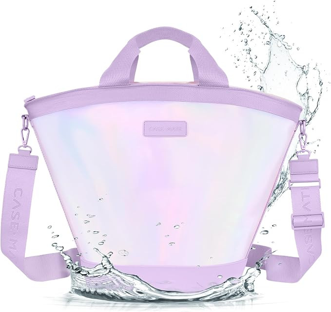 Case-Mate Soap Bubble Jelly Cooler Tote - Soft Cooler Bag w/Zippered Insulation - Keeps Drinks Co... | Amazon (US)