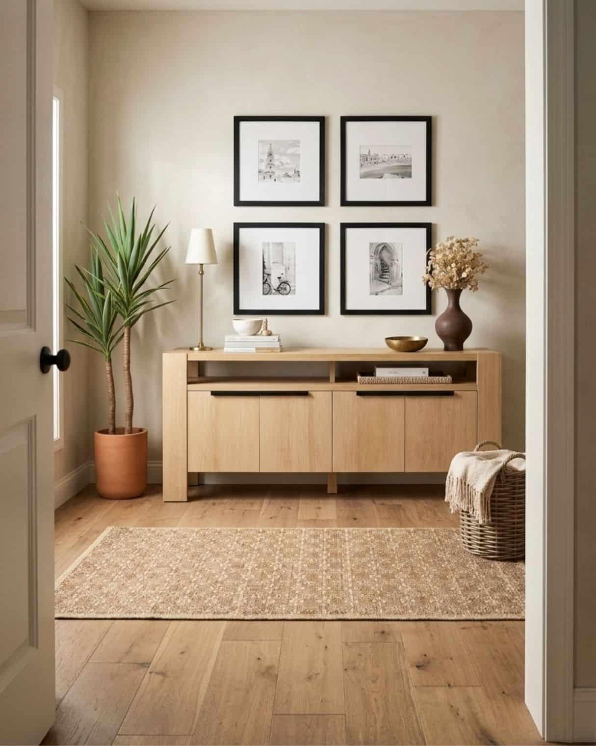 Warm Organic Entryway Design

*Note: This is a digital room mockup showcasing product styling ideas from my room design mood board.

#LTKHome