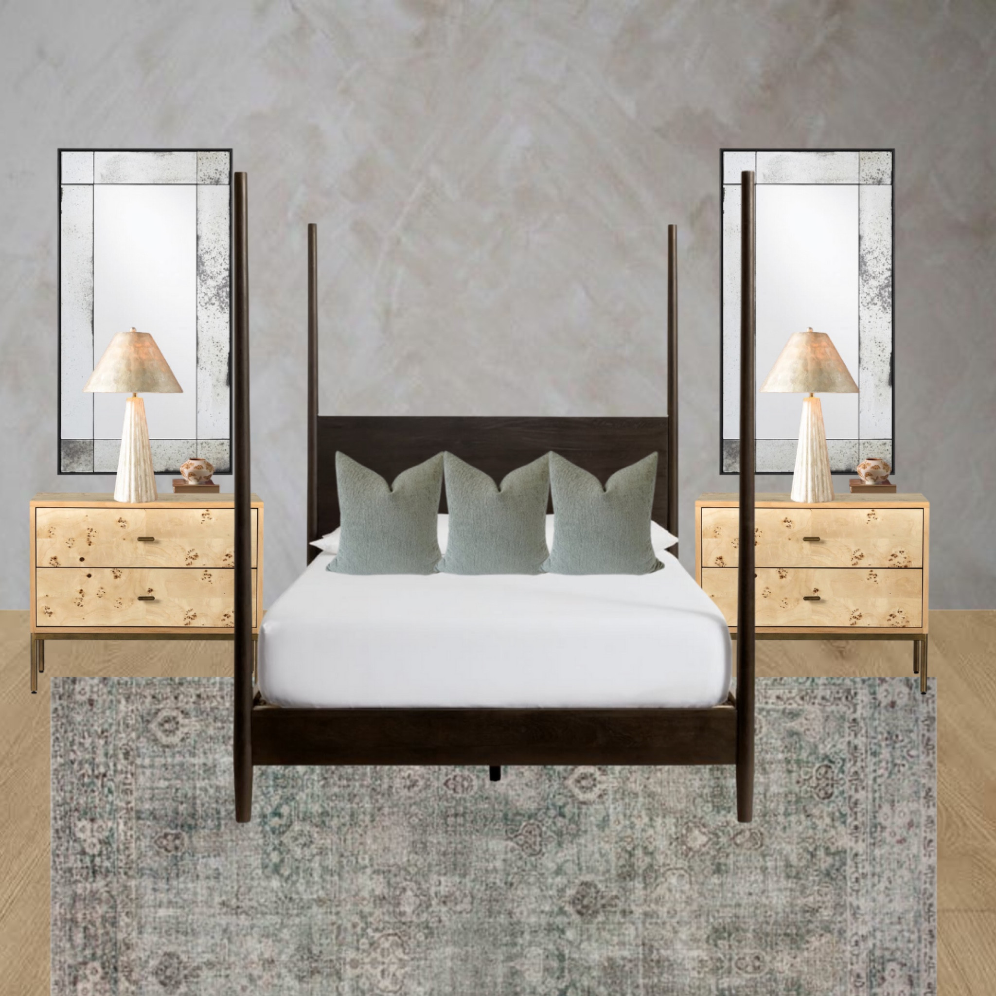 Transitional bedroom design. Transitional room. Transitional bed. Bedroom inspiration. Bedroom ideas. Primary bedroom design. Primary bedroom decor  

#LTKhome