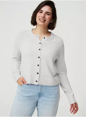 Vegan Cashmere Cropped Cardigan | Torrid (US & Canada)