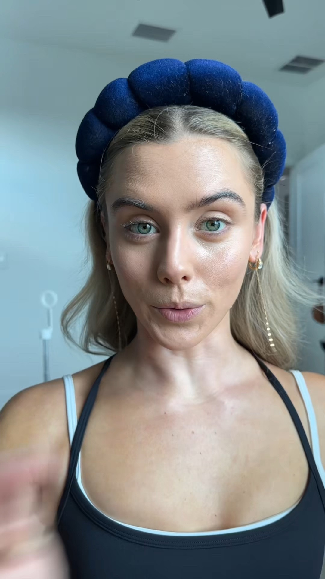 Quickest glam you’ve ever seen! I of course start with my hydrated skincare base and then @DIBS Beauty love beam perfector shade 2, @esteelauder shade 2C1 pure beige, @DIBS Beauty desert island duo shade 4 for cream bronzer and blush, @DIBS Beauty cheek stain shade moody girl, @hauslabs concealer shade fair neutral, @versed shade 1 brightening setting powder, @DIBS Beauty shade caramel cappuccino powder bronzer for bronzer and eyeshadow, @patricktabeauty powder blush, @patricktabeauty brow gel, @Saie setting spray, @maybelline lifter liner shade on it, @kosas lip pulse, @urbandecay brown tubing mascara, @lorealparis setting spray to make it waterproof  

#LTKgrwm #LTKBeauty #LTKselfcare