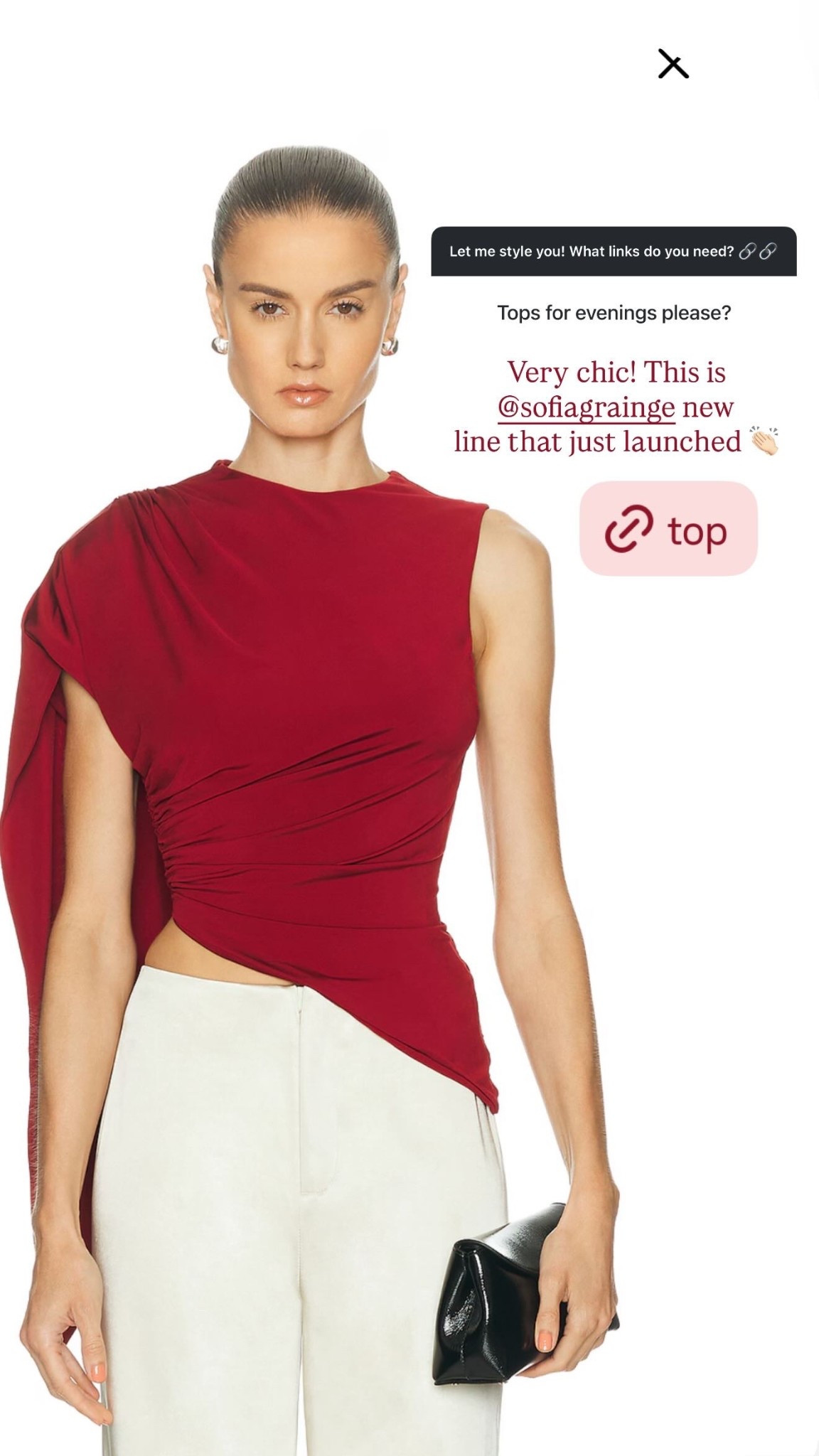 Very chic! This is @sofiagrainge new
line that just launched 👏🏻