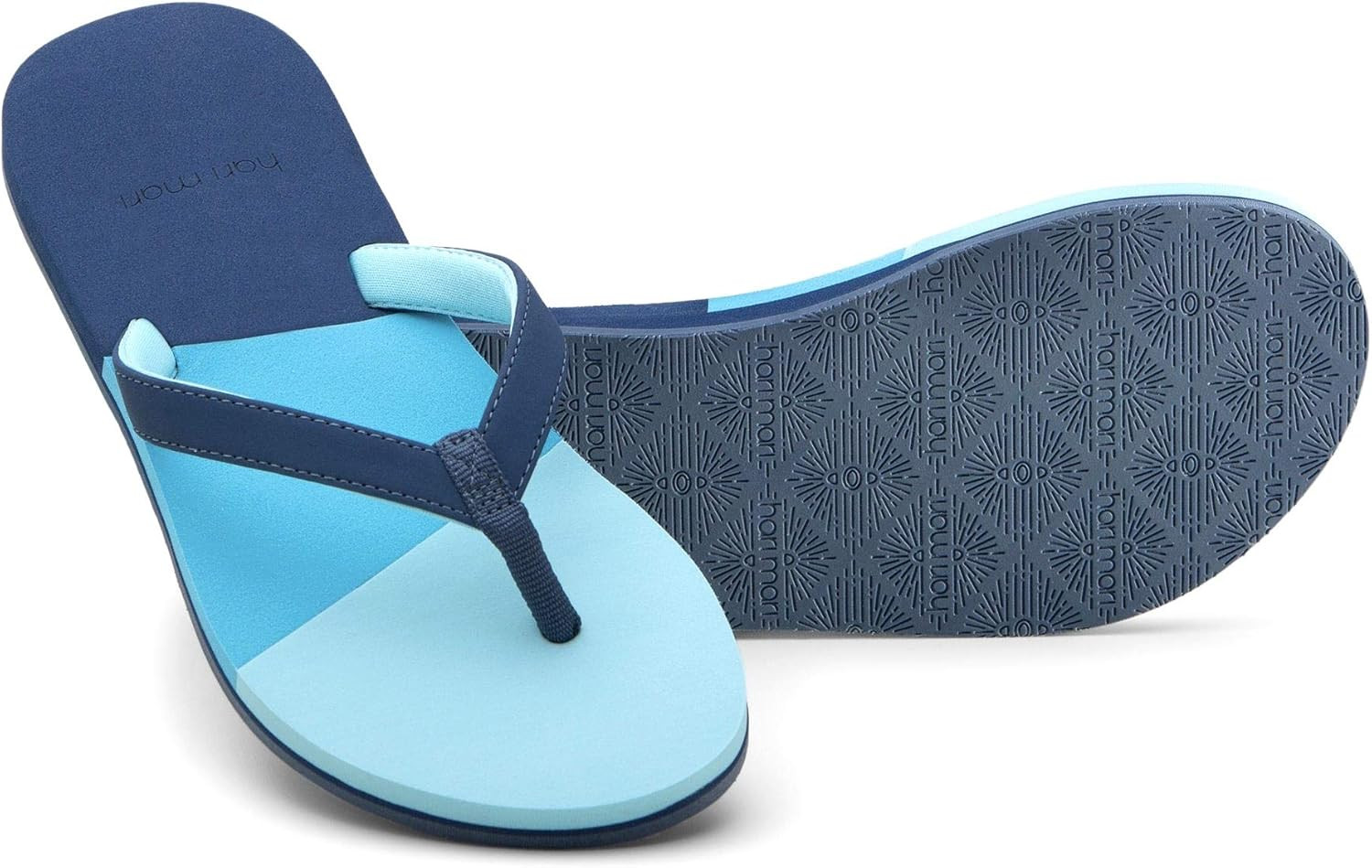 Hari Mari Meadows Asana - Women's Premium Foam Rubber Flip Flops with Leather Straps and Rubber O... | Amazon (US)