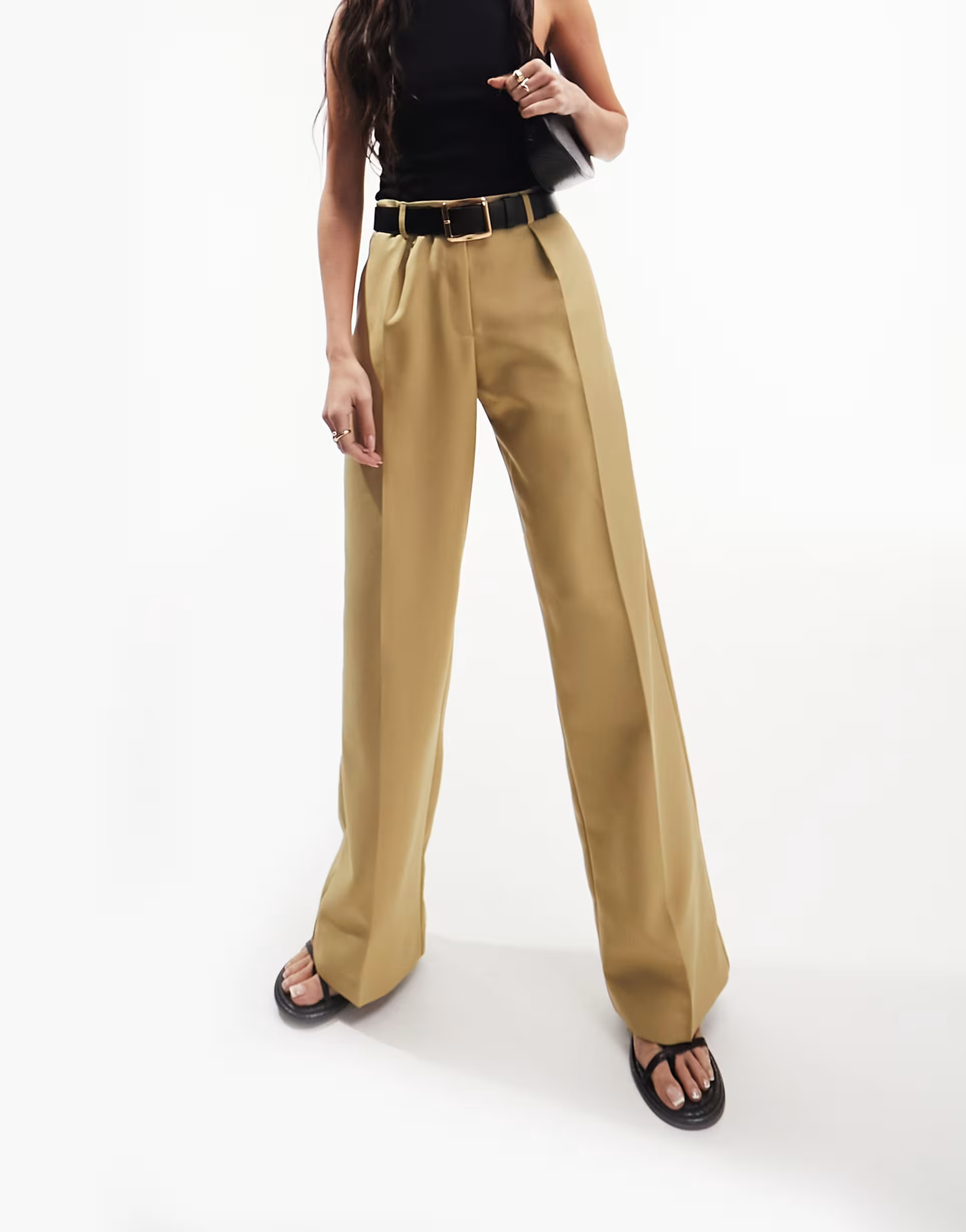 ASOS DESIGN everyday slouchy boy in stone | ASOS (Global)