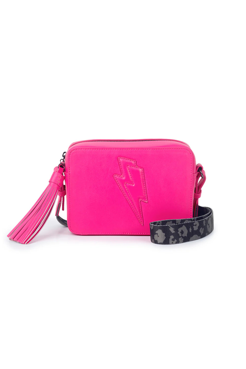 Pink Leather Cross Body Bag | Scamp & Dude