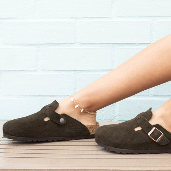 Womens Birkenstock Boston Soft Footbed Clog - Mocha | Journeys