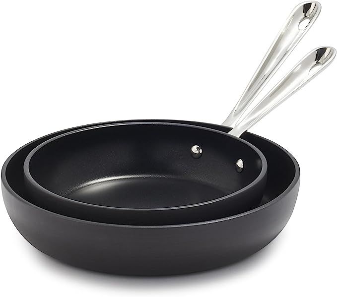 All-Clad E785S264/E785S263 HA1 Hard Anodized Nonstick Dishwasher Safe PFOA Free 8 and 10-Inch Fry... | Amazon (US)