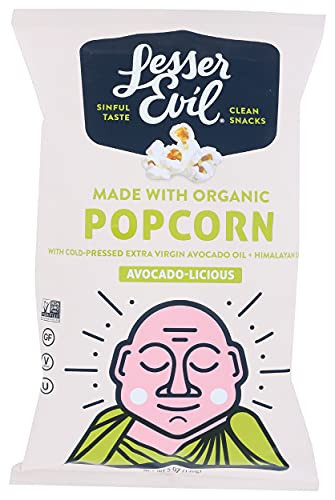 Lesser Evil Avocado-Licious Popcorn, 5 Oz | Amazon (US)