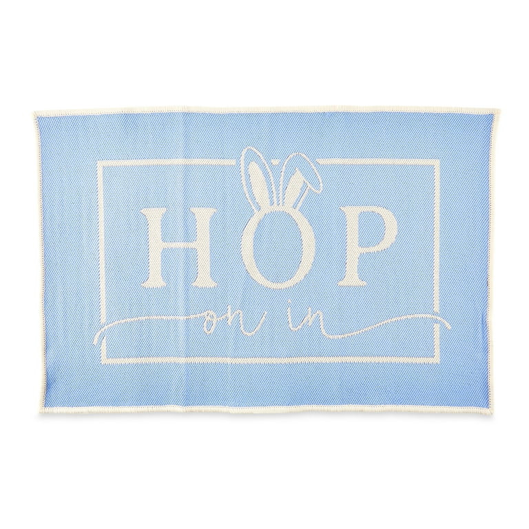 Way To Celebrate Easter Hop On In Reversible Accent Rug, 24" x 36" | Walmart (US)