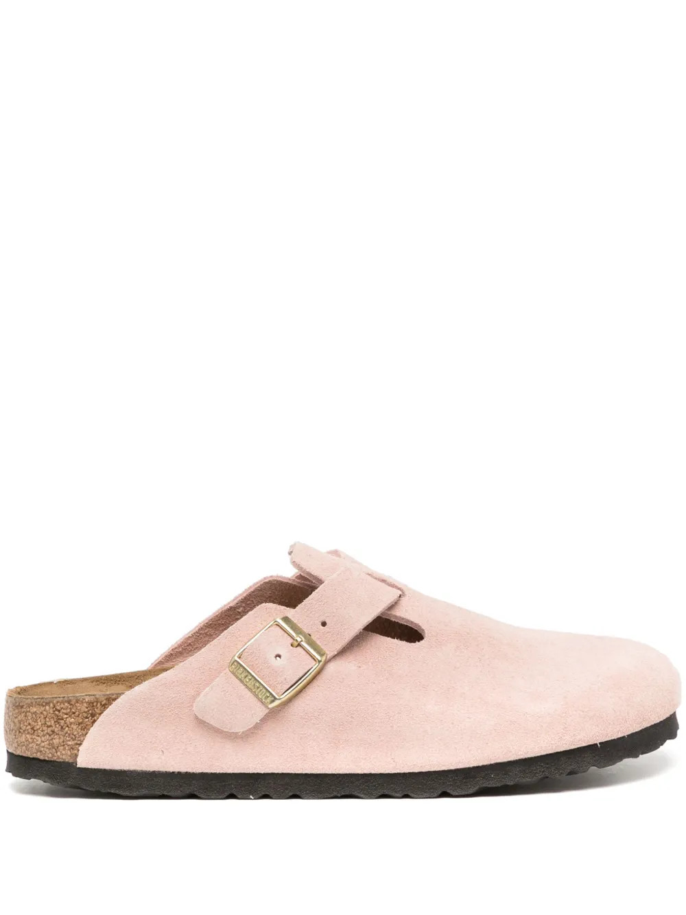 Birkenstock Boston Suede Clogs - Farfetch | Farfetch Global