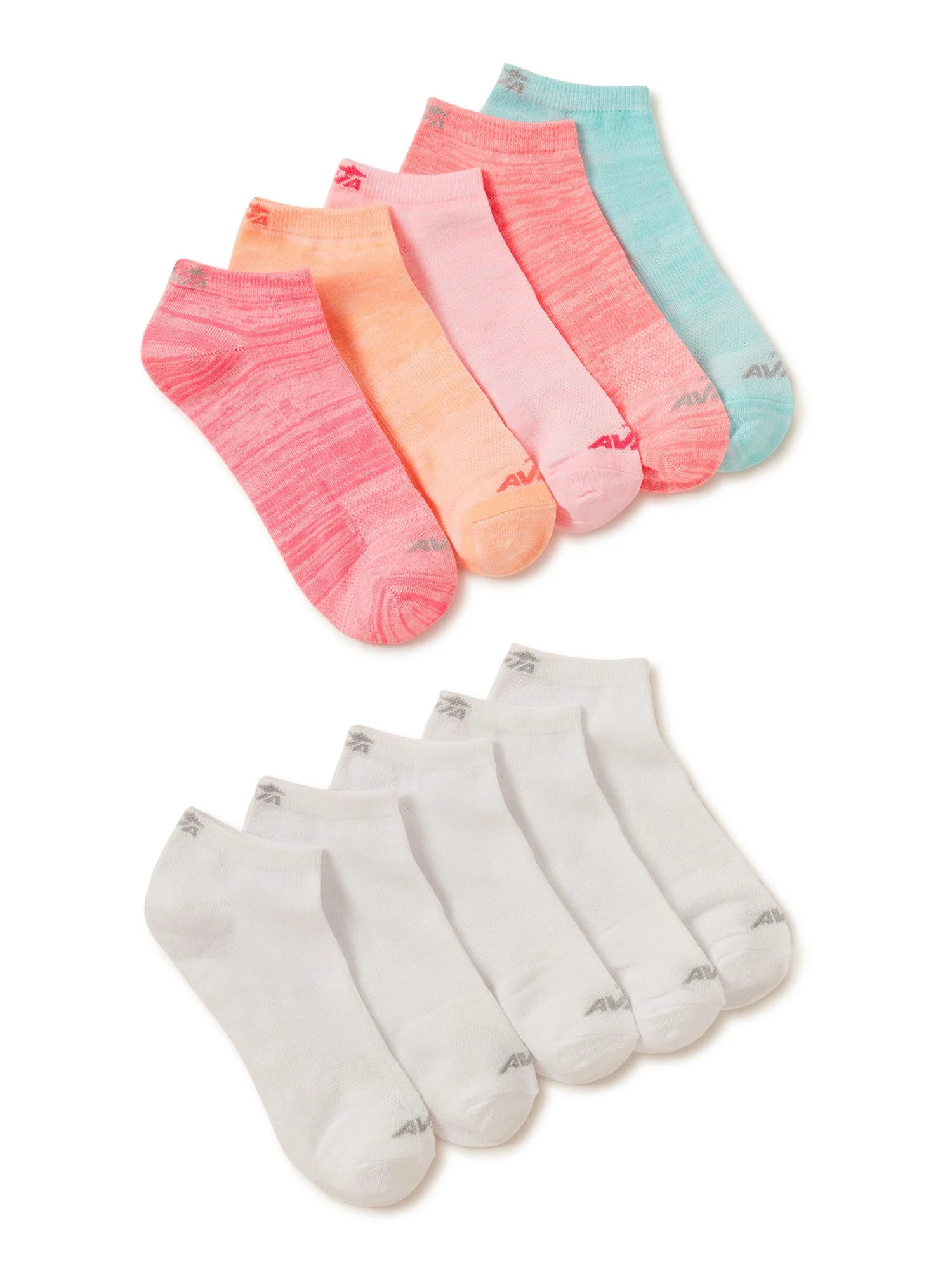 Avia Women's Lightweight Performance Low Cut Socks, 10-Pack | Walmart (US)