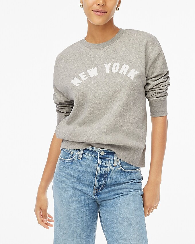 New York graphic sweatshirt | J.Crew Factory