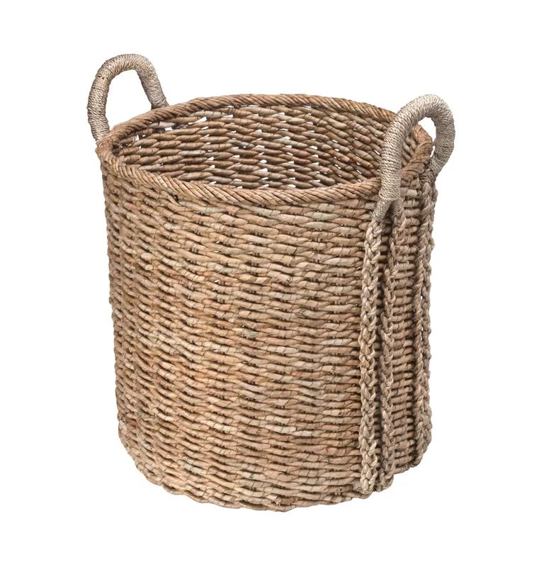 Seagrass Storage Wicker Basket | Wayfair North America
