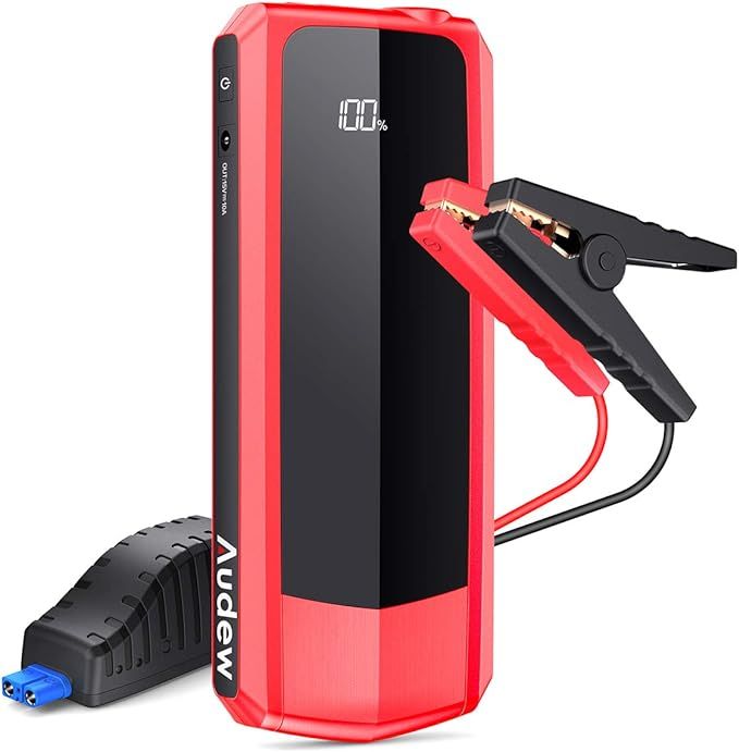 Car Jump Starter (Start Any Gas Engine or up to 8.5L Diesel Engine) Battery Charger Automotive, 1... | Amazon (US)