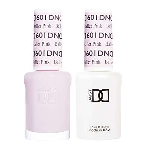 DND Gel Polish Set, Pink Collection, UV/LED Gel Polish and Air Dry Nail Lacquer, Matching Chip-Free Polish Duo, 601 Ballet Pink, 0.5 Fl Oz | Amazon (US)