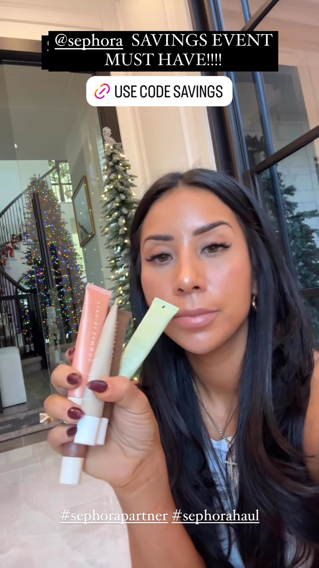 SEPHORA SAVINGS MUST HAVE!! The best lip balm. Summer Fridays!! USE CODE SAVINGS


It’s time for one of my favorite events… the ✨Sephora Savings Event!!!✨ Become a Beauty Insider Member today to start saving!! 30% off the entire Sephora collection and always free shipping👏 I love to BUY ONLINE & PICK UP IN STORE SAME DAY so I don’t risk something selling out!! I’ll have my top 10 linked in my stories for y’all and what I purchased. Drop your favorites in my comments so I can try them!!❤️  @Sephora #sephorapartner #sephorahaul

Comment “Sephora” to get the links to my top 10 favorites, what I purchased and shared in the video🫶🏼


ROGUE 20% OFF
VIB 15% OFF 
INSIDER 10% OFF
SEPHORA COLLECTION 30% OFF
#beauty #hair #haircare #dyson #airwrap #fragrance #skincare #sephora #sephorafinds



#LTKGiftGuide #LTKHoliday #LTKCyberWeek